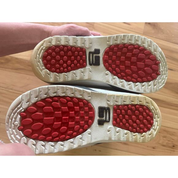 90’s Vintage Burton Freestyle Snowboard Boots Men's size 9 Gray and White - Picture 6 of 10